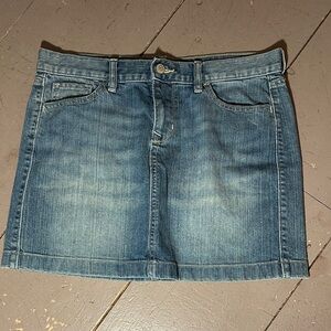 Classic Denim Mini Skirt